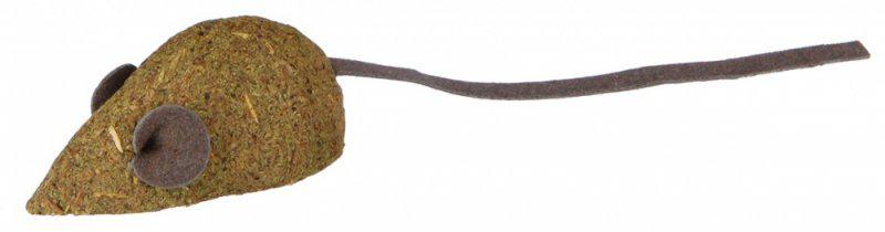 Hračka Catnipová Myš - 5cm/2ks