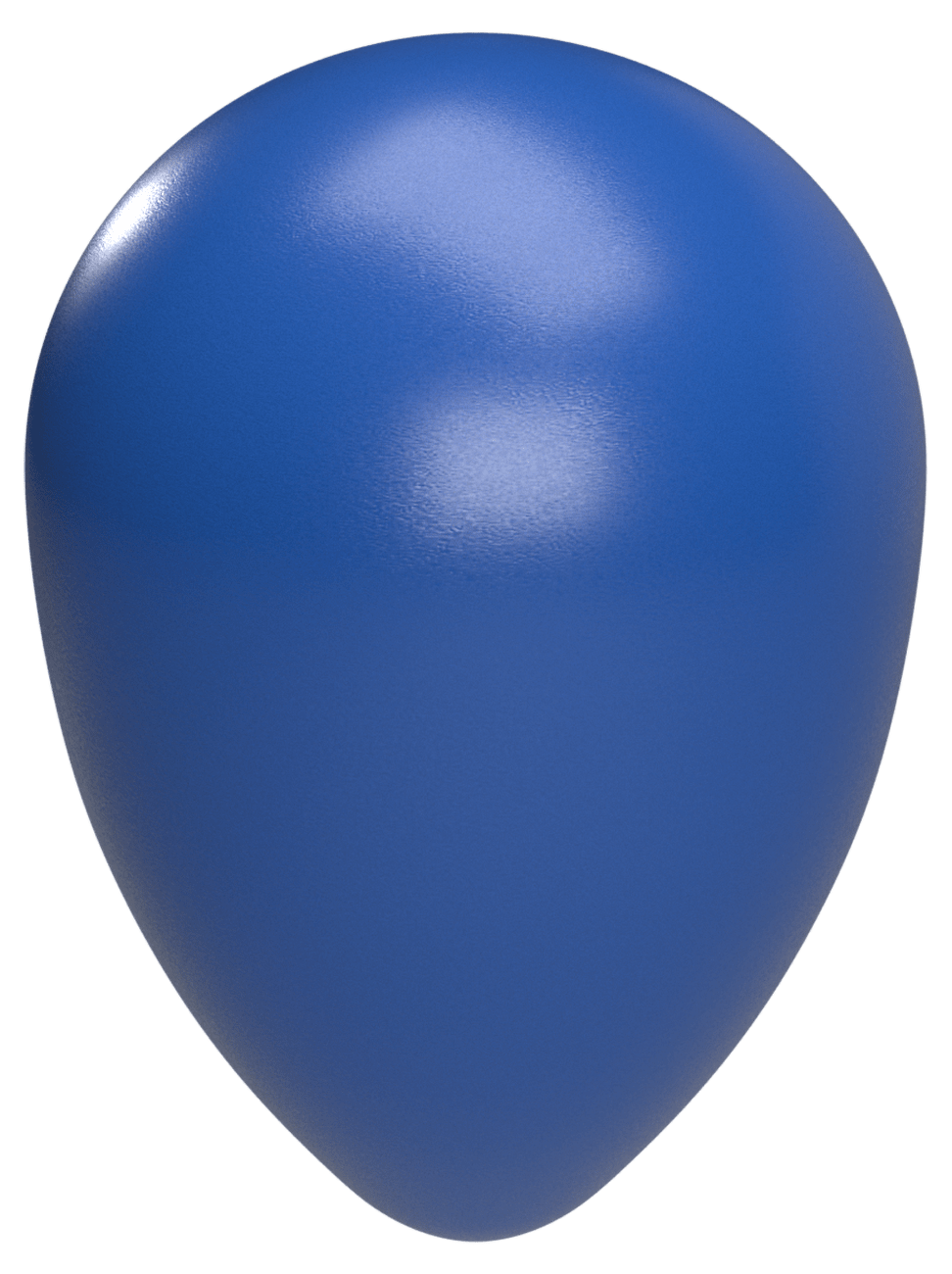 Hračka Dog Fantasy Eggy ball tvar vejce M modrá
