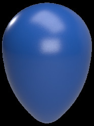 Hračka Dog Fantasy Eggy ball tvar vejce M modrá