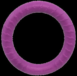 Hračka Dog Fantasy EVA kruh fialový 18cm