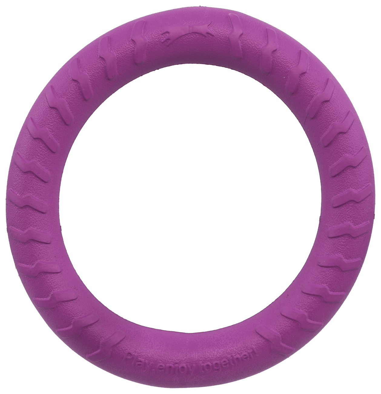 Hračka Dog Fantasy EVA kruh fialový 30cm