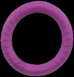 Hračka Dog Fantasy EVA kruh fialový 30cm