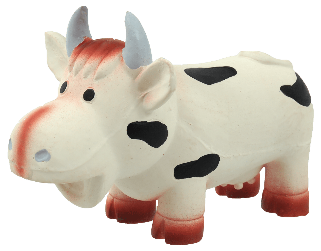 Hračka Dog Fantasy Latex kráva 18cm