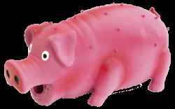 Hračka Dog Fantasy Latex pískající prase 10 cm