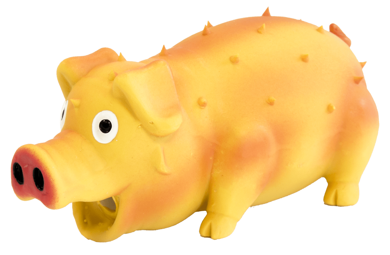 Hračka Dog Fantasy Latex prase chrochtající mix 21cm
