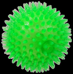 Hračka Dog Fantasy míček pískací zelená 8cm