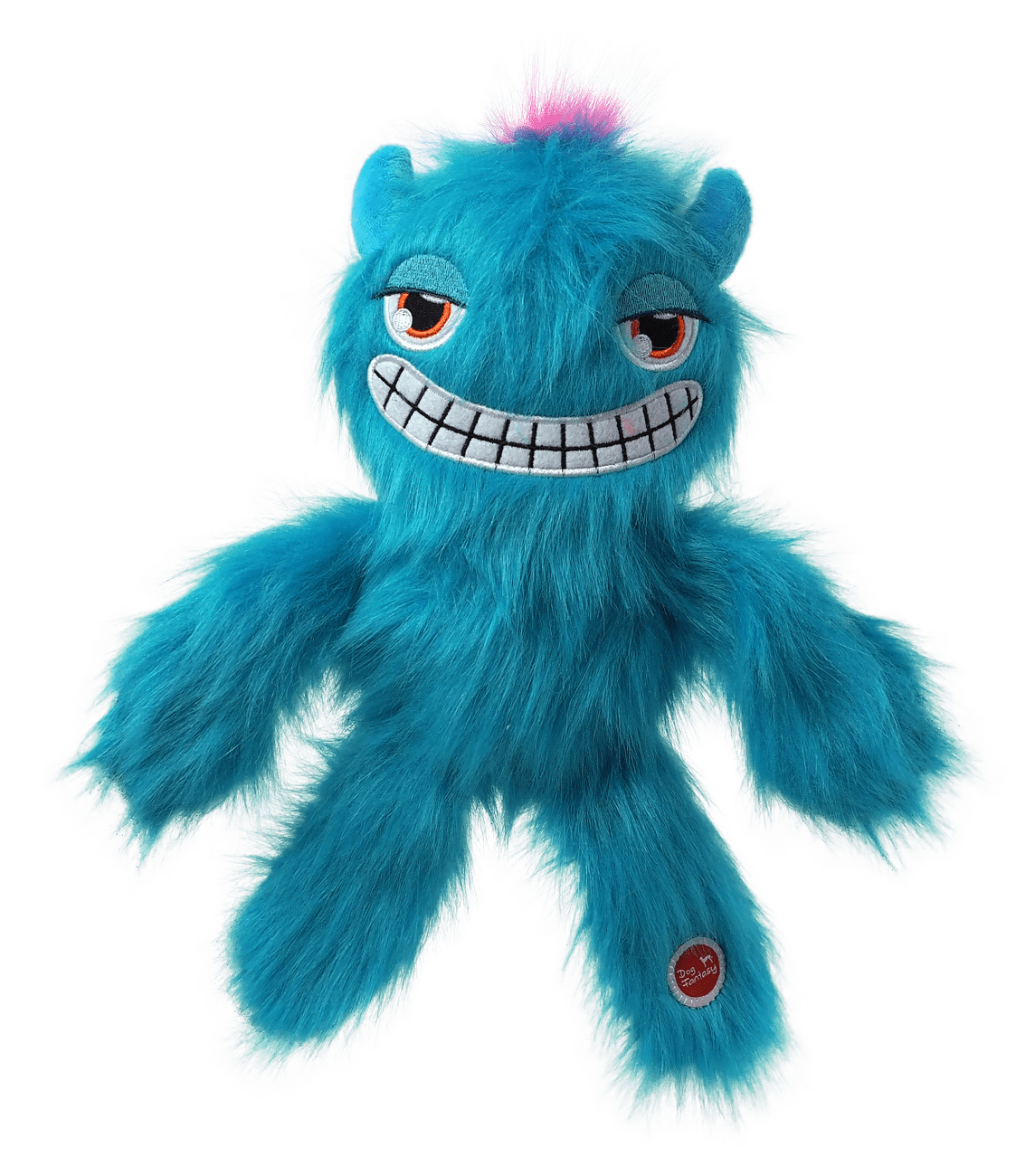 Hračka Dog Fantasy Monsters chlupaté strašidlo 35cm modré