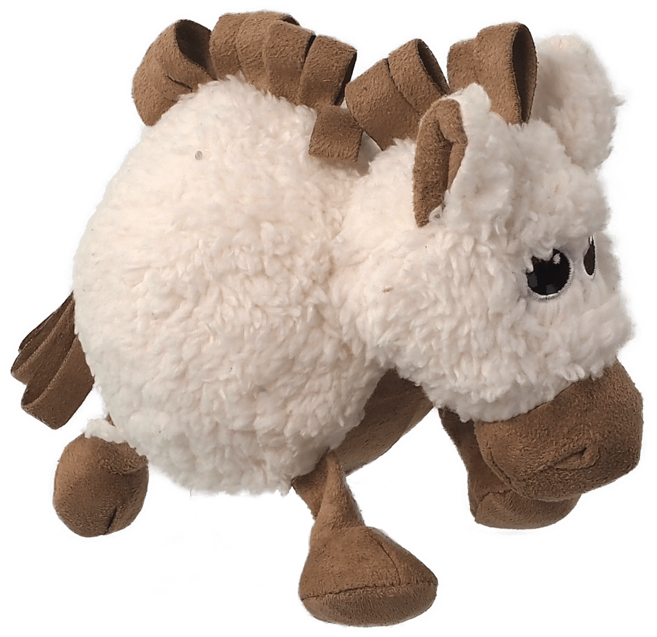 Hračka Dog Fantasy Snuggle mix zvířat s pískacím míčem 15cm