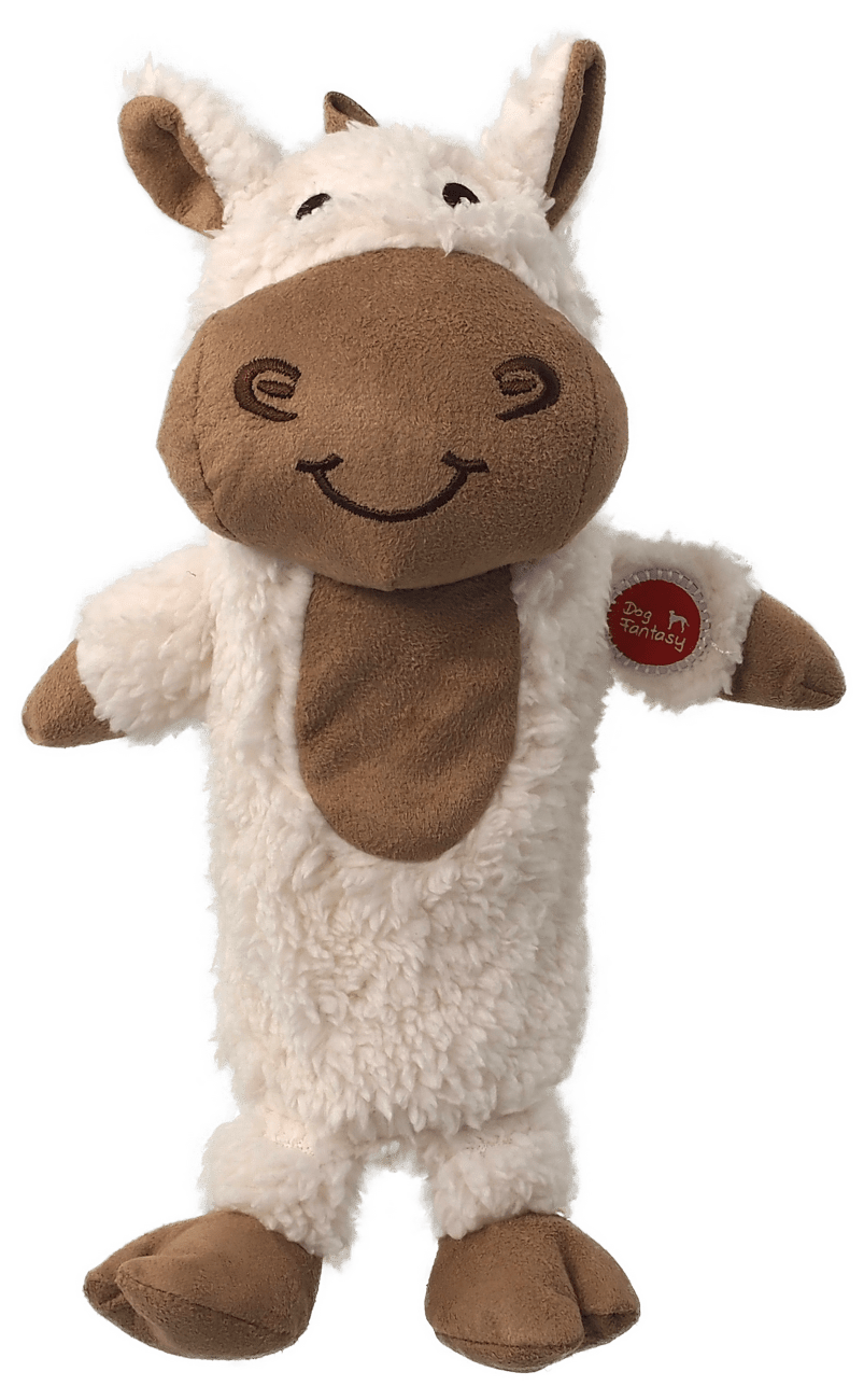 Hračka Dog Fantasy Snuggle mix zvířat s plastovou lahví 26cm