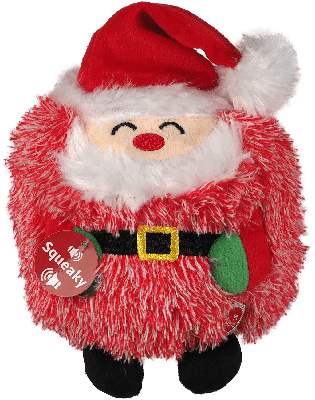 Hračka Dog Fantasy Winter Tale pískací Santa 15cm