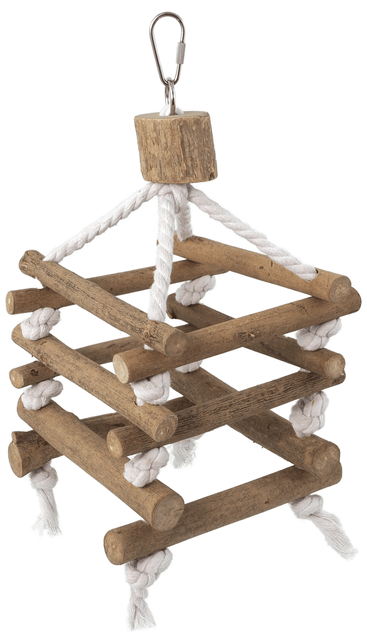 Hračka Epic Pet žebřík dřevěný vícestranný 35cm
