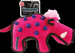 Hračka GiGwi Duraspikes divočák růžový
