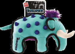 Hračka GiGwi Duraspikes mamut modrý