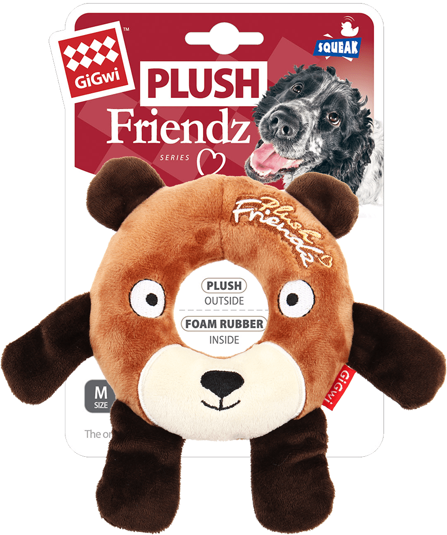 Hračka Gigwi Plush Friendz medvěd