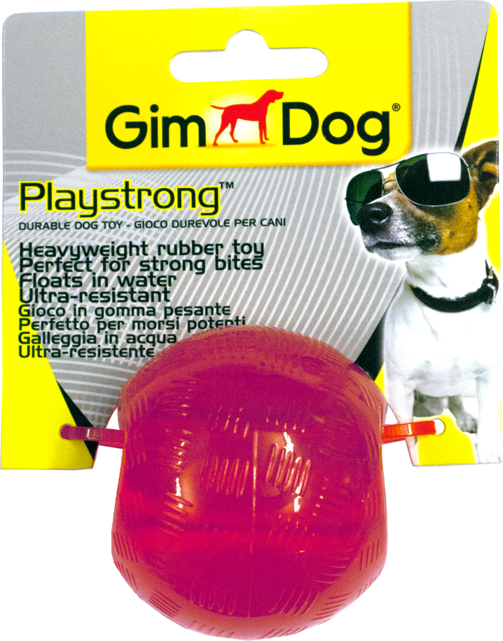 Hračka Gimborn Playstrong z tvrzené gumy míč 6 cm