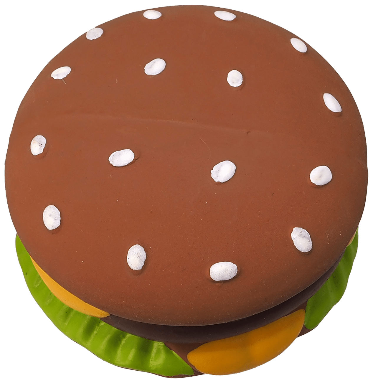 Hračka hamburger latex se zvukem 8cm