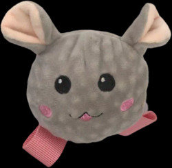 Hračka Have a Pet Jump myš plyšová šedá 10,5cm