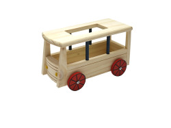 Hračka HUHUBAMBOO HLODAVCI autobus velký 22 x 11 x 12 cm
