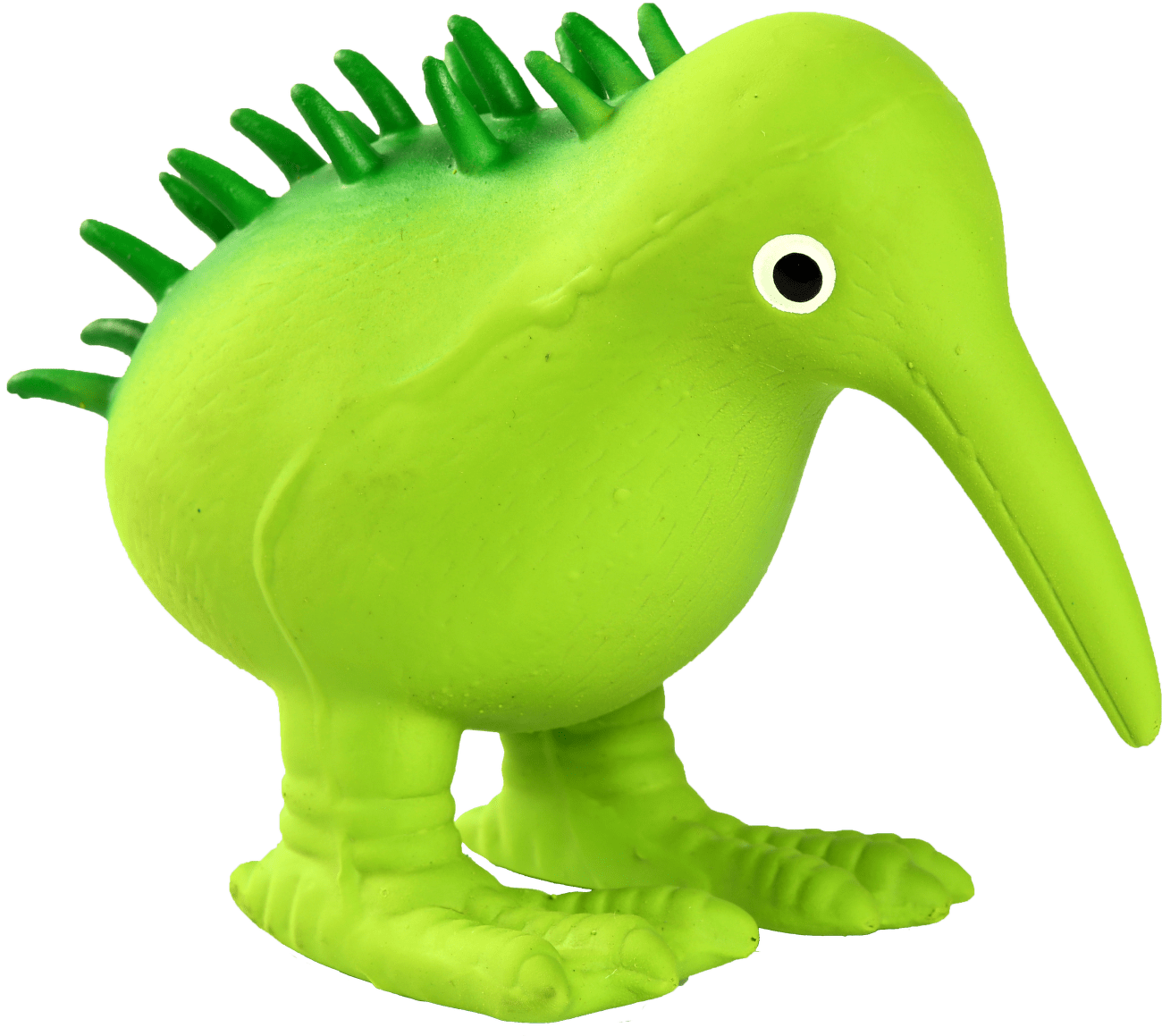 Hračka Kiwi Walker latex kiwi pískací zelená 11,5cm