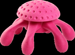 Hračka Kiwi Walker TPR guma chobotnice růžová 20cm