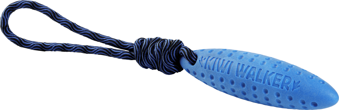 Hračka Kiwi Walker TPR guma Zeppelin modrý 17cm