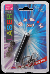 Hračka Laser Magic Cat 7cm