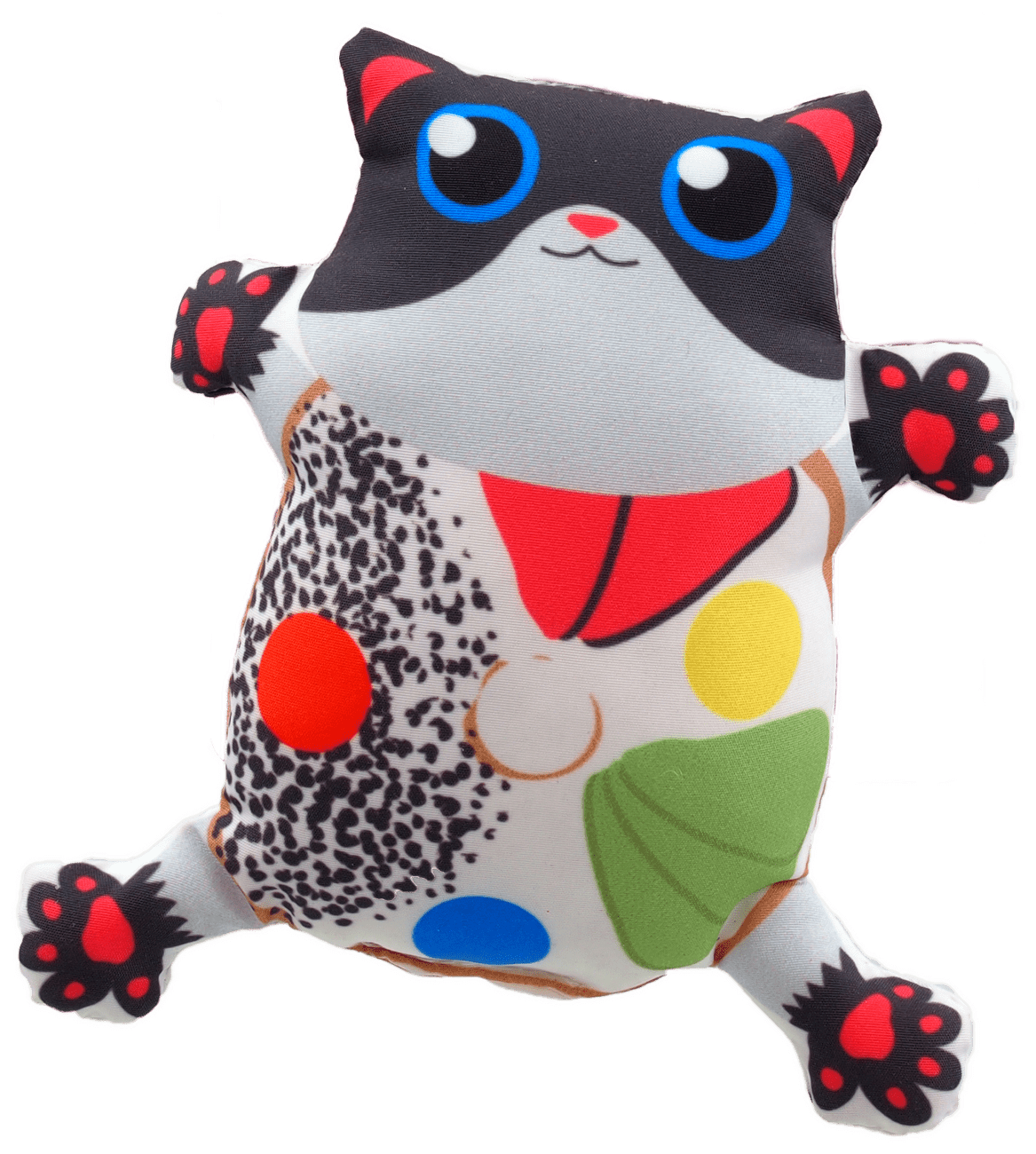 Hračka Let´s Play kočka s catnip č.3, 14cm