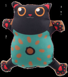 Hračka Let´s Play kočka s catnip č.5, 14cm