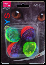 Hračka MAGIC CAT míček lesklý plastový chrastící 3,75cm