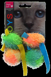 Hračka Magic Cat myš a koule s catnip 5cm 4ks