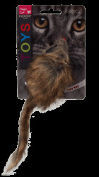 Hračka Magic Cat myš plyšová Gigant s catnip 21cm
