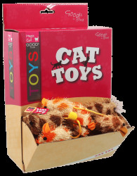 Hračka Magic Cat myška plyš, bavlna s catnip 6cm