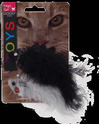 Hračka MAGIC CAT rybka se vzorem a catnipem chrastící 11cm
