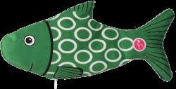 Hračka Magic Cat Winter Tale ryba pohyblivá zelená 28cm