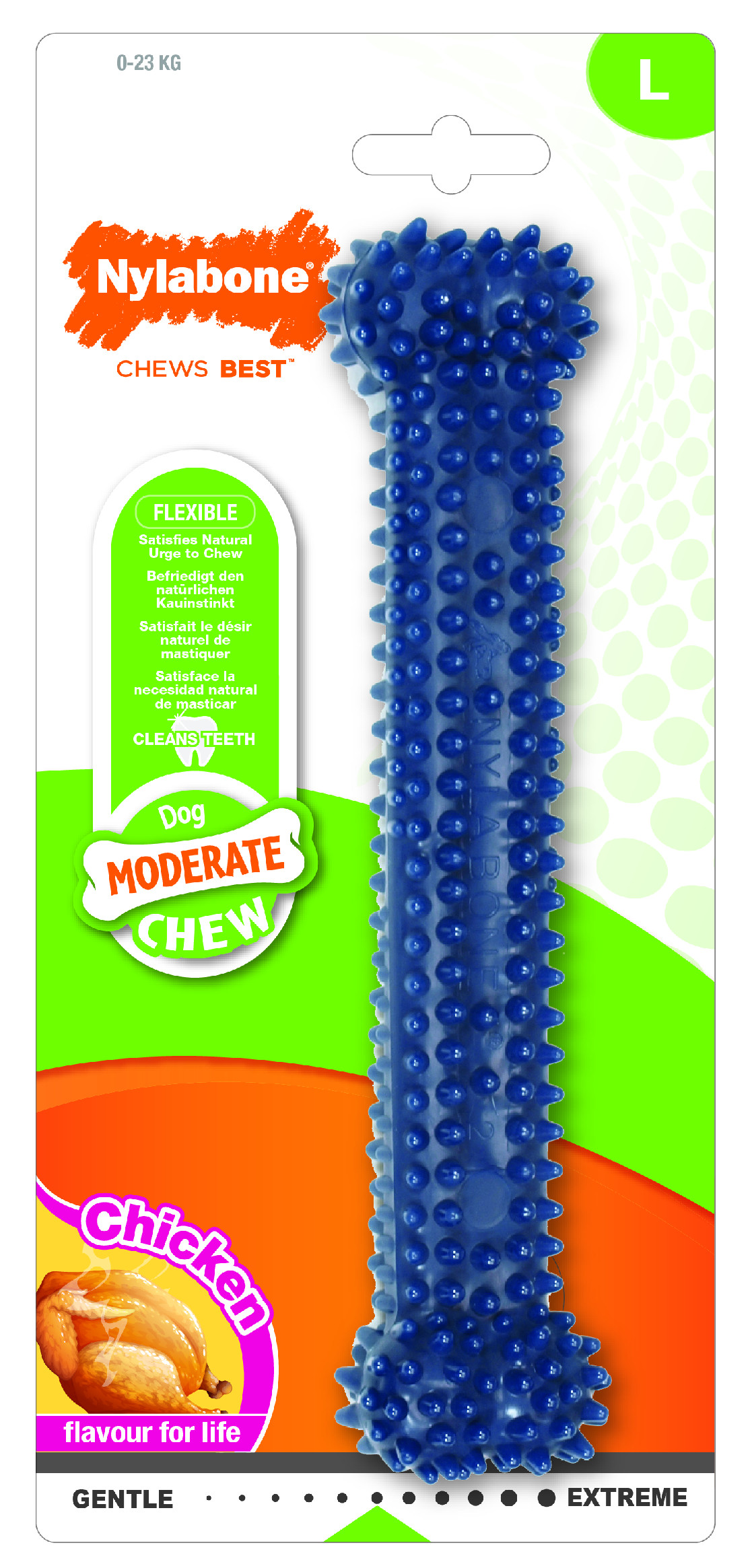 Hračka NYLABONE Moderate Dental Chew L