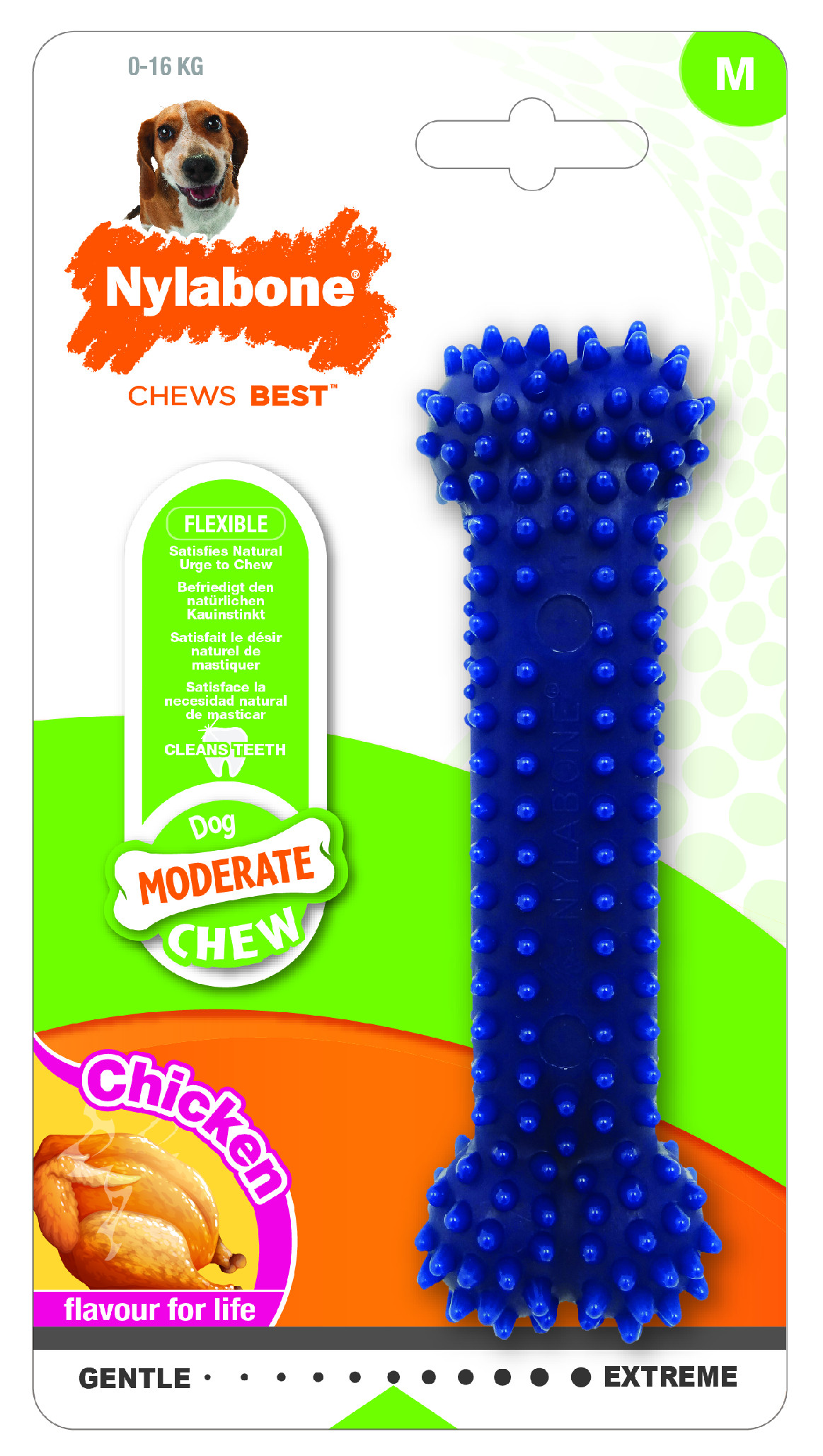 Hračka NYLABONE Moderate Dental Chew M