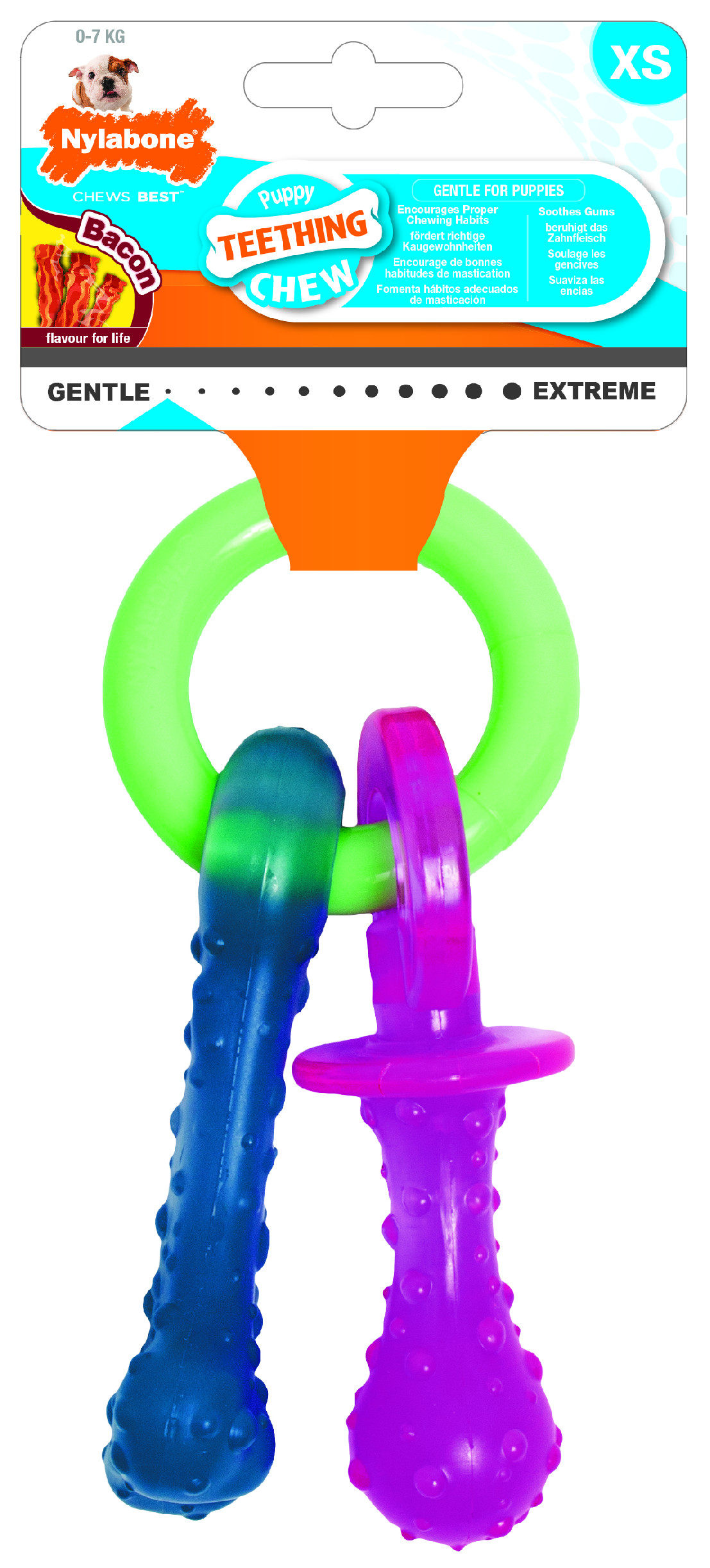 Hračka Nylabone Puppy Teething Pacifier XS