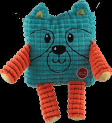 Hračka pro psy Dog Fantasy Cuties zvířátko petrolejově zelené 12,5 cm