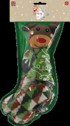 Hračka pro psy Dog Fantasy Winter Tale punčocha set 4 ks 37 cm