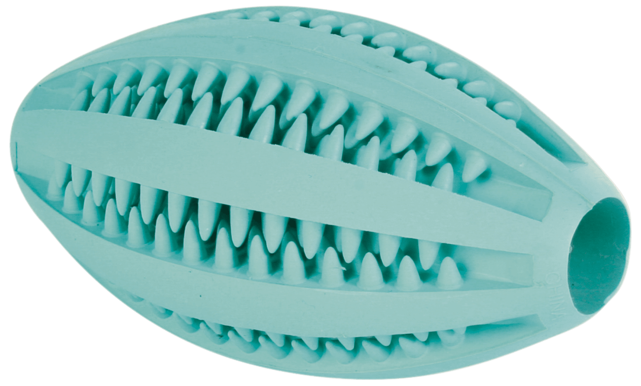 Hračka Trixie Denta Fun ragby míč s mátou 6cm