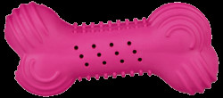 Hračka TRIXIE Rustling kost gumová 11cm
