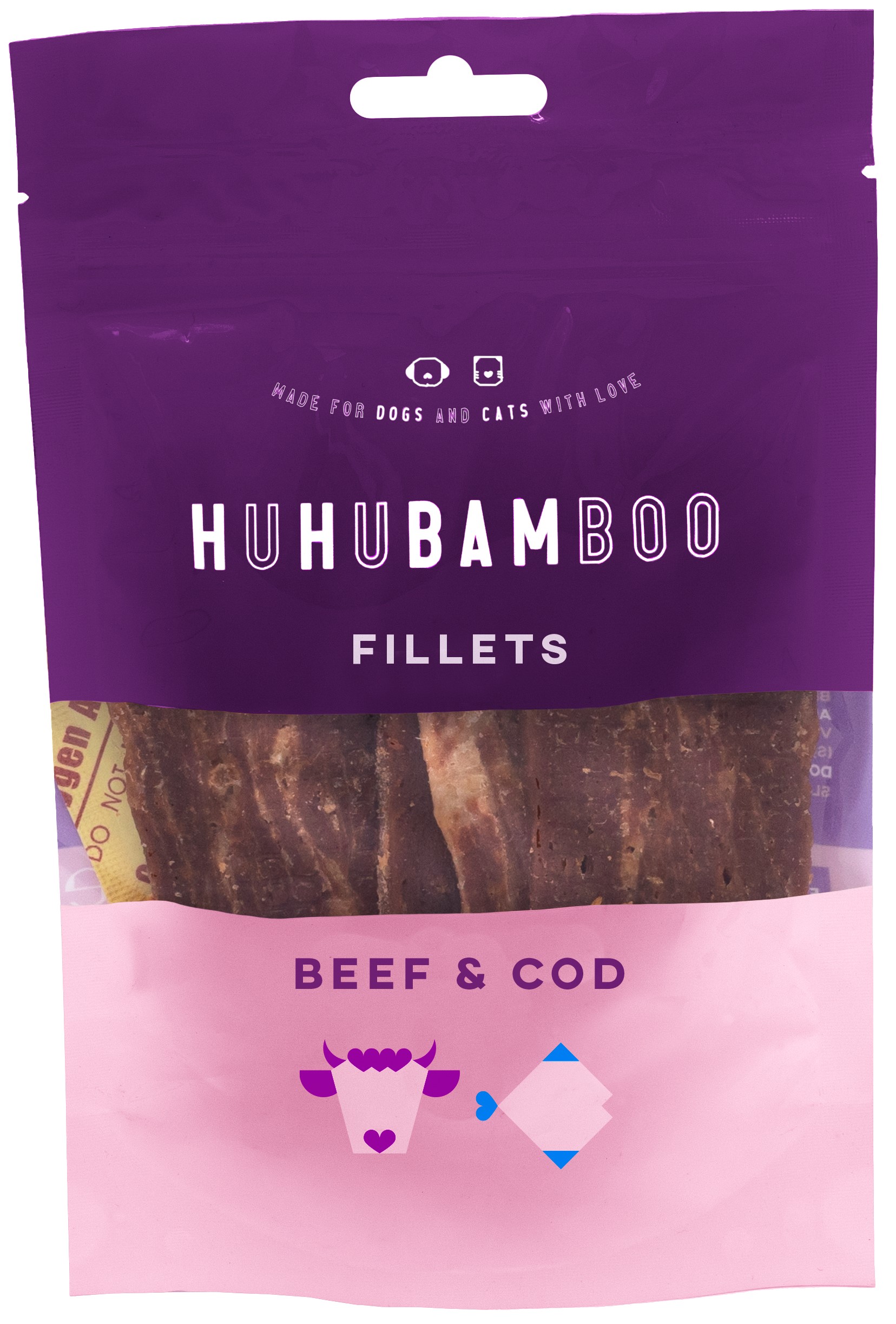 Huhubamboo hovězí filety 75 g