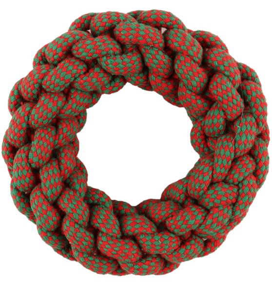 Huhubamboo hračka bavlněný kruh 18 cm