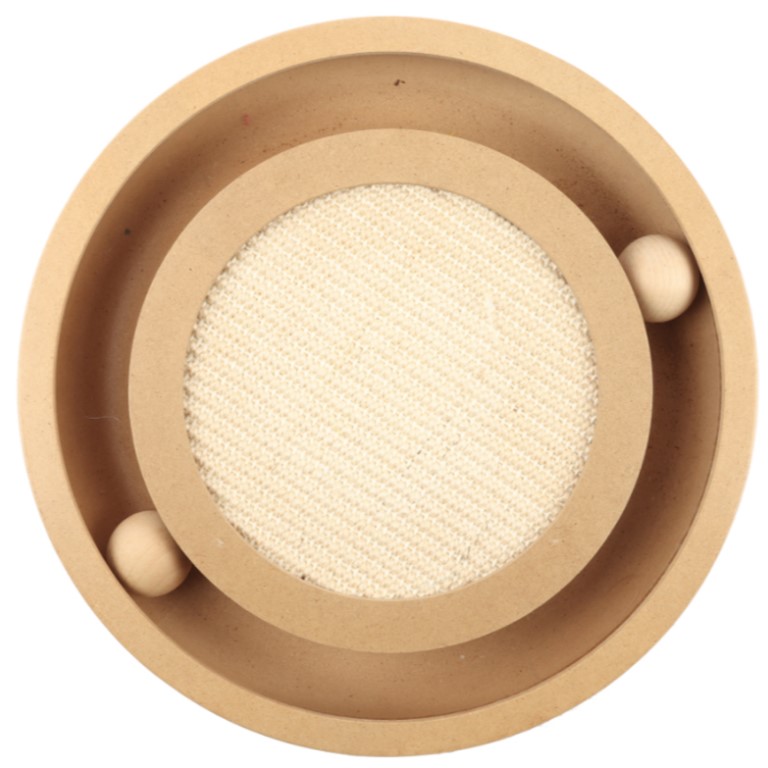 Huhubamboo interaktivní dřevěná hračka pro kočky 32cm