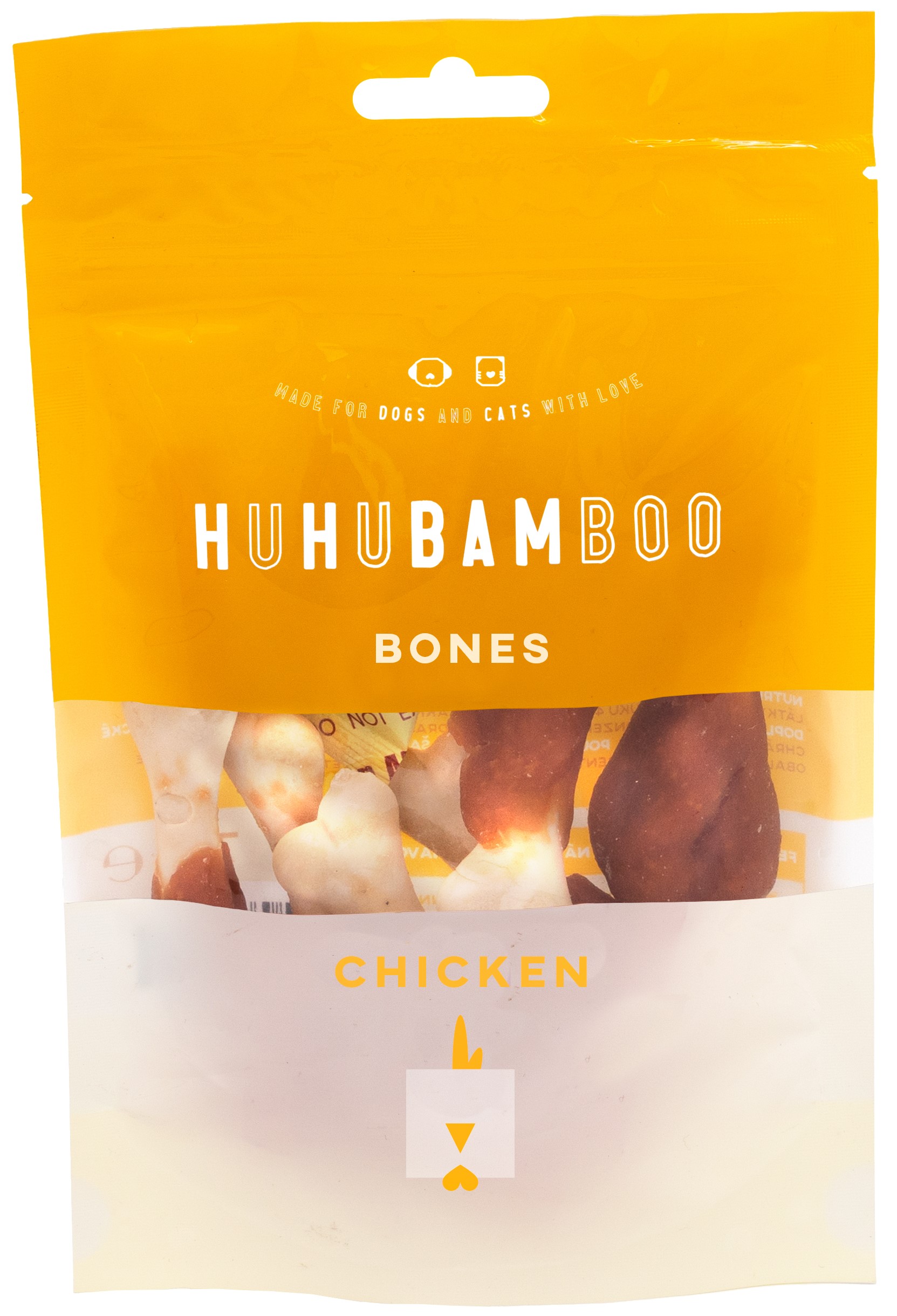Huhubamboo kost s kuřecím 75 g