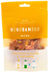 Huhubamboo kousky s kuřecím, kachním a lososem 75 g