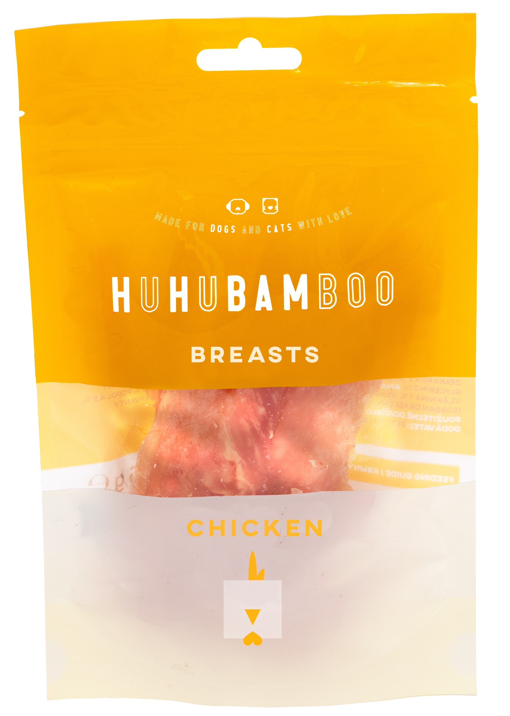 Huhubamboo kuřecí prsa 75 g