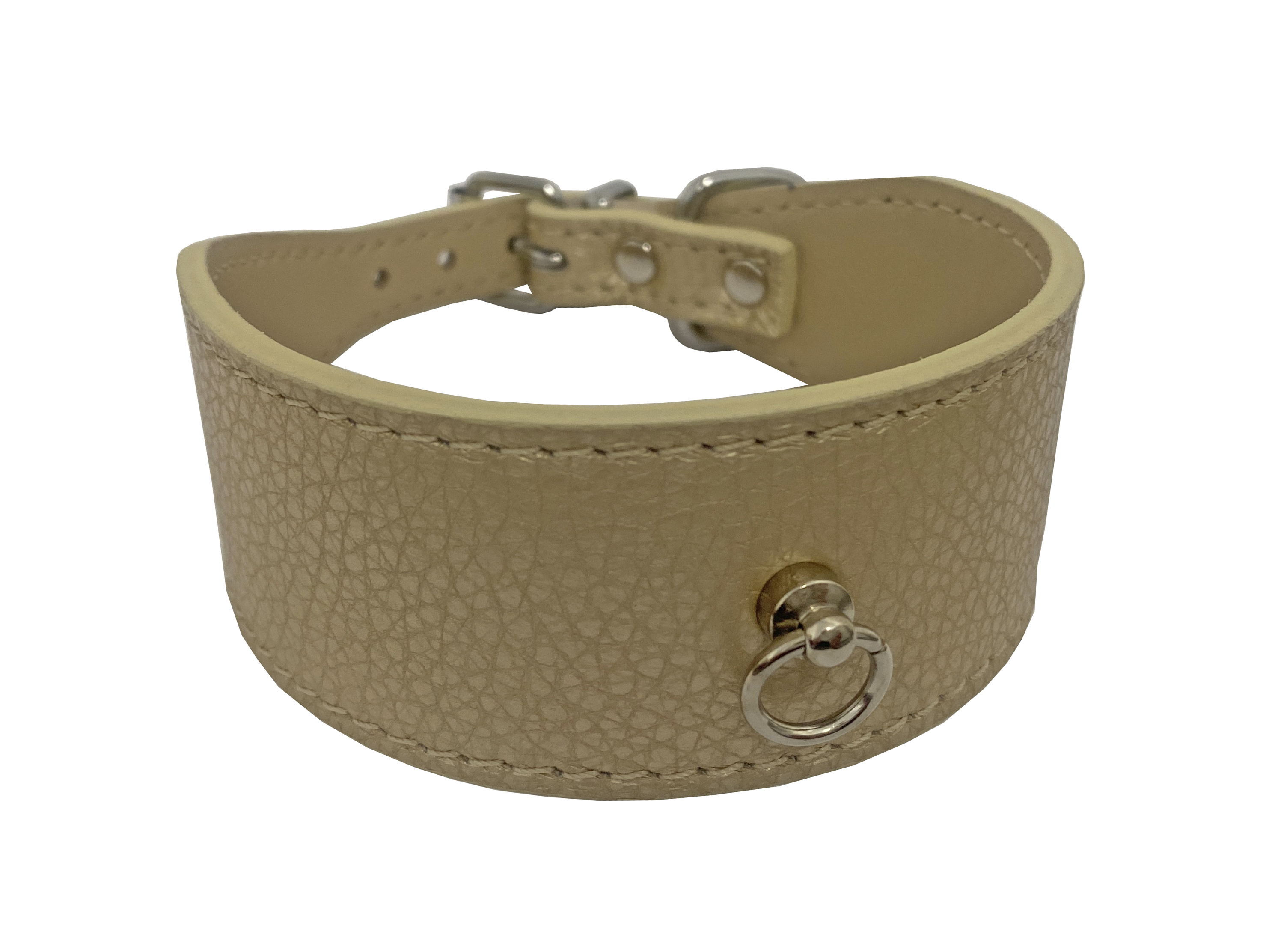 HUHUBAMBOO METAL obojek béžový M 4x29-34cm