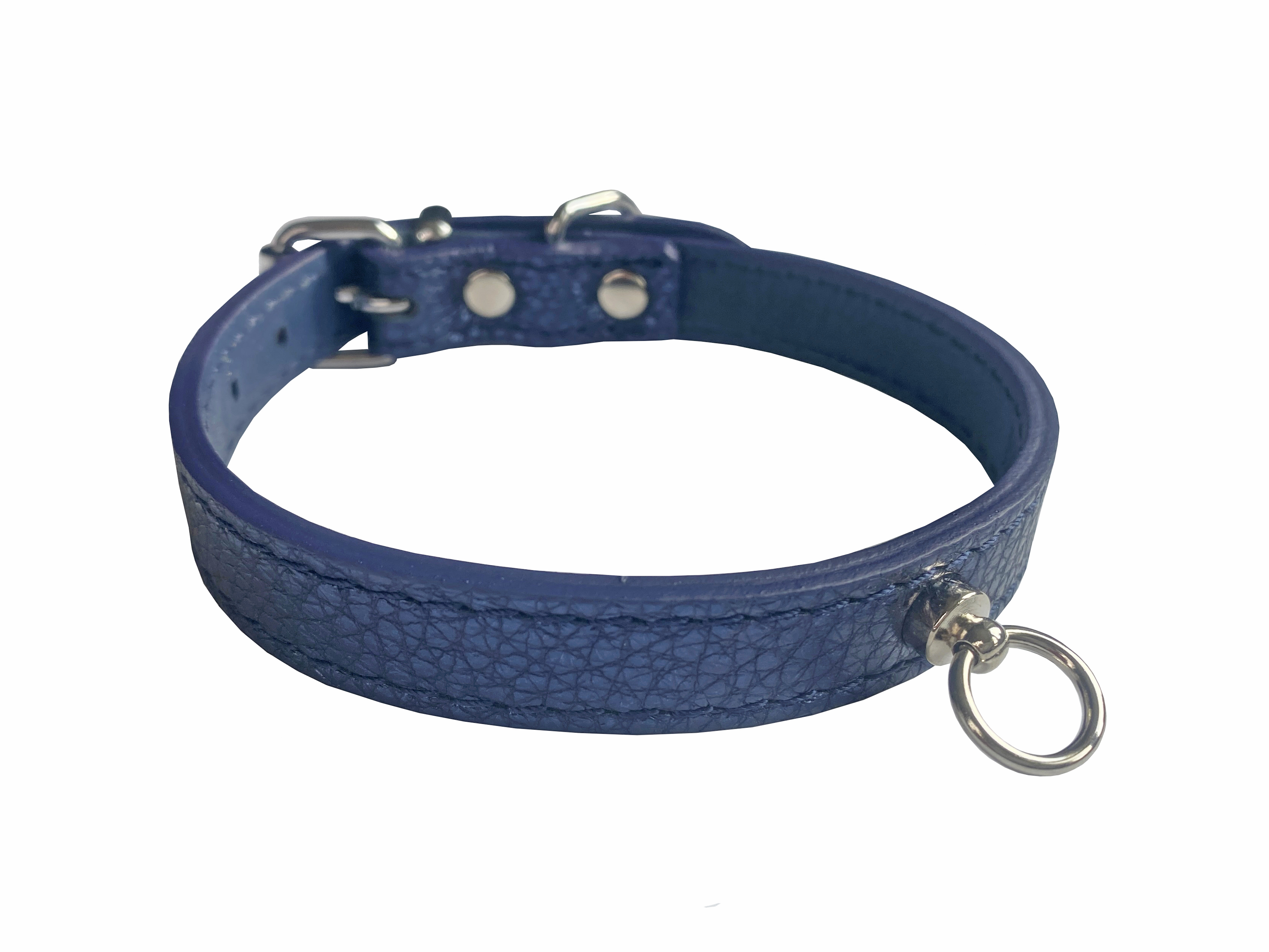 HUHUBAMBOO METAL obojek modrý M 1,6x26-32cm