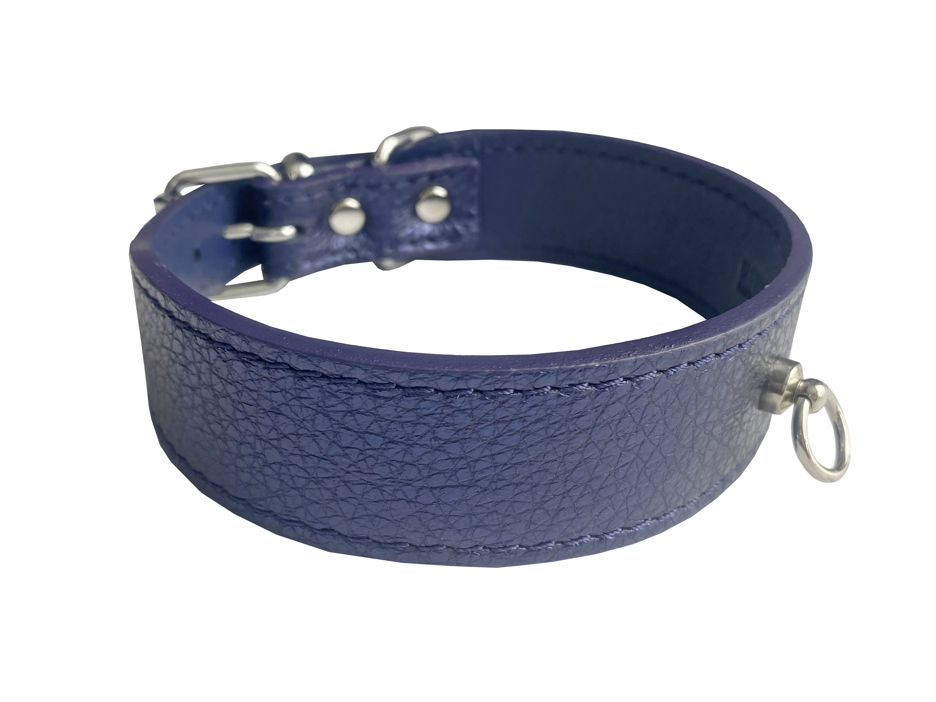HUHUBAMBOO METAL obojek modrý M 2,8x30-35cm